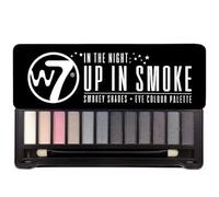 W7 In the Night Up in Smoke - Paleta de sombras de ojos con pincel