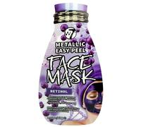 W7 metallic easy peel retinol face mask skin care deep clean & purifyi