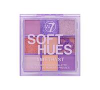 W7 Soft Hues Pressed Pigment Oogschaduw Palette - Amethyst
