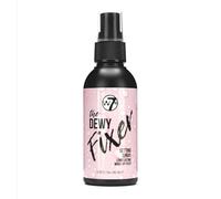 W7 The Fixer - Spray fijador de maquillaje - Acabado húmedo - Fórmula ultrafina de larga duración - Sin crueldad animal y vegano