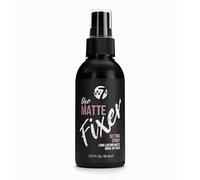 W7 The Fixer - Spray fijador para maquillaje, acabado mate mate, fórmula ultrafina de larga duración, no testado en animales y vegano