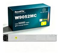 W9050MC Reemplazo de Cartucho de tóner de Alto Rendimiento para W9050mc W9051mc W9052mc W9053mc, Compatible para HP E87640Z E87650Z E87660Z Negro Cián Magenta Amarillo 4Pack con Chip
