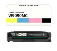 W9090MC W9091MC W9092MC W9093MC Juego De Cartuchos De Tóner Compatible para HP - Alta Capacidad Negro 8.600 / Color 6.900 Páginas - para E45028dn E47528f - con Chip,BK