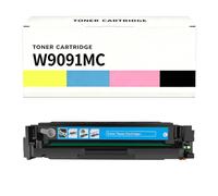 W9090MC W9091MC W9092MC W9093MC Juego De Cartuchos De Tóner Compatible para HP - Alta Capacidad Negro 8.600 / Color 6.900 Páginas - para E45028dn E47528f - con Chip,c