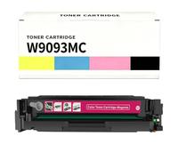 W9090MC W9091MC W9092MC W9093MC Juego de Cartuchos de tóner de Repuesto para HP - Alta Capacidad Negro 8.600 / Color 6.900 páginas - para E45028dn E47528f - Chip Inteligente Incluido,m