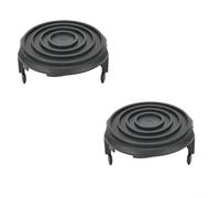 WA0037 Cubierta de la tapa del carrete de la recortadora de césped, diseñada para recortadoras de 40 V y 56 V, material para una gestión eficiente (2 piezas)