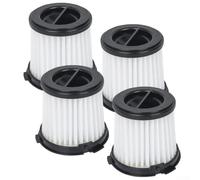 WA6077 - Filtros de vacío para WORX CUBEVAC WX030 WX030.9 modelo compacto portátil, captura el polvo y la caspa de mascotas, diseño de reemplazo rápido, paquete de 2 unidades de color blanco (paquete