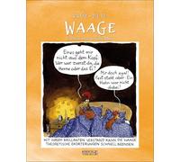 Waage 2027: Sternzeichenkalender-Cartoonkalender als Wandkalender im Format 19 x 24 cm.