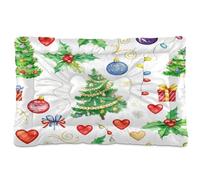 Waassud Alfombrilla gruesa para cama de perro, antideslizante, resistente a los masticables, para perros, gatos, suave, lavable, para suelo, sofá, coche, 36 x 24 pulgadas