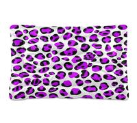 Waassud Dynamic Leopard - Tapete grueso para cama de perro, antideslizante, resistente a los masticables, cama para mascotas, para perros, gatos, suave, lavable, para suelo, sofá, coche, 36 x 24