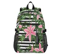 Waassud Lily Flowers - Mochila para laptop para mujeres y hombres, mochila de viaje casual de 20 L con compartimento para laptop de 14 pulgadas, mochila ligera para el trabajo universitario, negocios