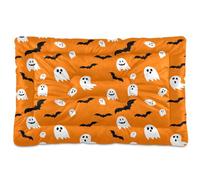 Waassud Playful Spooky and Bats - Tapete grueso para cama de perro, antideslizante, resistente a las mordeduras, cama para mascotas, para perros, gatos, suave, lavable, para suelo, sofá, coche, 18 x
