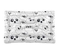 Waassud Spooky Cuties - Tapete grueso para cama de perro, antideslizante, resistente a los masticables, cama para mascotas, para perros, gatos, suave, lavable, para suelo, sofá, coche, 36 x 24