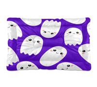 Waassud Spooky - Tapete grueso para cama de perro de Halloween, antideslizante, resistente a los masticables, cama para mascotas, para perros, gatos, suave, lavable, para suelo, sofá, coche, 18 x 24