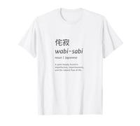 WABI Sabi Cultura Japonesa Belleza Regalo Zen Camiseta