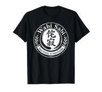 WABI Sabi Encuentra la Belleza en la imperfección Zen japonés Camiseta gráfica económica