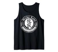 WABI Sabi Encuentra la Belleza en la imperfección Zen japonés Camiseta sin Mangas