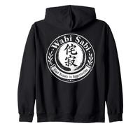 WABI Sabi Encuentra la Belleza en la imperfección Zen japonés Sudadera con Capucha
