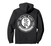 WABI Sabi Encuentra la Belleza en la imperfección Zen japonés Sudadera con Capucha