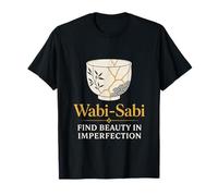 WABI-Sabi Kintsugi Bowl Belleza En La Imperfección Filosofía Camiseta