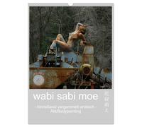 wabi sabi moe - hinreißend vergammelt erotisch - Akt/Bodypainting (Wandkalender