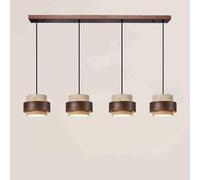 Wabi-Sabi Travertino Amarillo Lámpara Colgante Japonesa 17 CM * 12,5 CM Sala de Estar E27 Lámparas Colgantes Lámpara 4 Tipos Entrada Dormitorio Comedor Iluminación para Vitalidad Lámpara Colgante de