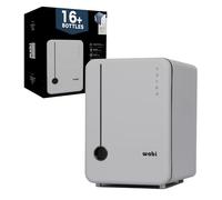 Wabi UVC LED Desinfectante y secadora Ultra (gris + borde negro)