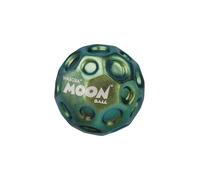 Waboba Bola de luna metálica verde, pelota hiperrebotante, para todas las edades, rebote extremo y diversión, perfecta para juegos activos y juegos al aire libre