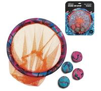 Waboba Dunk o Dive-Juego de Lanzamiento, Red de Anillo de natación y Pelota, Piscina, Verano y diversión de Juguete de Buceo, niños y Adultos a Partir de 8 años, Color, Talla única (AZ-595)