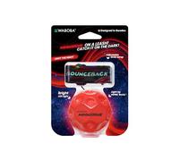 Waboba LED Bounceback Ball - Pelota de Rebote con Luz para Juego Interior y Exterior - Brilla al Impacto, Juguete Activo y Divertido para Niños, Adolescentes y Adultos - Rojo