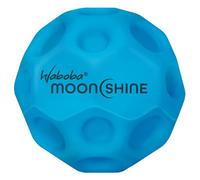 Waboba Moonshine Ball-Pelota Lunar Luminosa, Hiper saltarín Que Brilla en la Oscuridad, Bola de Tierra de Rebote extra-Blanco-60 x 60 x 60 mm, Unisex Adulto, Azul, Talla única