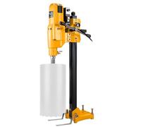 WABROTECH® WT255E Equipo de Perforación de Núcleos ⌀12-255 mm - Máquina de Perforación de Núcleos con Diamante Montada en Soporte a 580 rpm - Unidad de Perforación de Núcleos de 3950 W