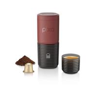 WACACO Cafetera eléctrica y portátil, con 4 tipos de café y calentamiento rápido, batería de 3 x 3000 mAh, cafetera espresso portátil de 20 bar para café molido y cápsula NS (rojo tuscan)