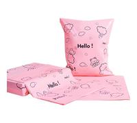 WACCOMT Pack 50 Sobres de EnvíO Rosa de Polietileno para Ropa Bolsas de EnvíO Autoadhesivas para PequeñAs Empresas EnvíO de Paquetes (15x20+5cm (5.91x7.87+1.97 inch))