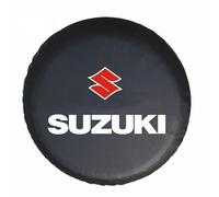 WACDXST Coches Rueda de Repuesto Cubierta, para Suzuki Grand Vitara XL-7 Samurai Sidekick SX4 al Polvo y a la Humedad Neumático Bolsa de Almacenamiento Funda Protecto,B 15in