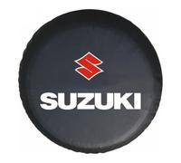 WACDXST Coches Rueda de Repuesto Cubierta, para Suzuki Jimny GJ FJ/Samurai 1998-2023 al Polvo y a la Humedad Neumático Bolsa de Almacenamiento Funda Protecto,B-15in