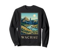 Wachau Austria Valle del Danubio Arte de Viaje Sudadera