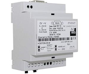 Wachendorff HD6703825M HD6703825M - Convertidor Ethernet RS-232, RS-485, Ethernet 24 V/CC, 1 unidad