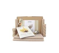 Wachsmann Set de manualidades para hacer velas de cera de abejas - Set de inicio para 10 velas en muchos colores - 100% cera de abejas pura de Alemania, incluye 10 mechas de cáñamo y guía ilustrada