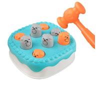 Wack a Mole - Juego de despertar para niños pequeños, Juguete de fiesta lúdica | Juguete educativo con forma de pastel, juguete interactivo para escribir para bebés, diversión para niños pequeños en