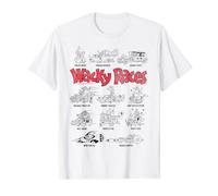 Wacky Races Car Lineup Camiseta