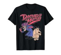 Wacky Races Classic Dastardly & Mutley Camiseta, Hombre, Negro, 5XL