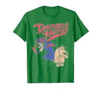 Wacky Races Classic Dastardly & Mutley Camiseta, Hombre, Verde Kelly, S