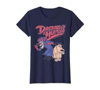Wacky Races Classic Dastardly & Mutley Camiseta, Mujer, Azul Marino, M