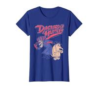 Wacky Races Classic Dastardly & Mutley Camiseta, Mujer, Azul Real, S