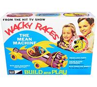Wacky Races MPC - Round2 The Mean Machine - Plastic Model Kit para Construir a Escala 1:25 Dick Dastardly Muttley