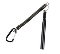 Wacky Rig Tool, kit de 100 juntas tóricas, herramienta de aparejo de gusano para cebos de plástico suave, señuelos de pesca, aparejos de carpa, accesorios de pesca gruesos (negro)