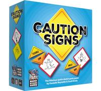 WISE WIZARD GAMES Señales de precaución: un divertido juego de fiesta Quick-Sketch