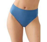 Wacoal B-Smooth 834175 - Calzones de Corte Alto sin Costuras para Mujer, Cobertura Completa, Azul (Blue Horizon), XXL