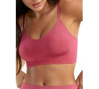 Wacoal B-Smooth Skinny Strap Bralette Sujetador, Opaco, Vino Rosa, XXL para Mujer